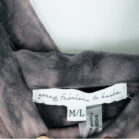 YFB tie dye hoodie sweatshirt Activewear - Picture 4 of 6